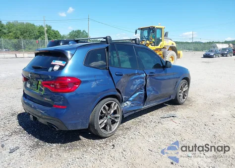 2021 BMW X3 M40I из США, поврежденный, VIN 5UXTY9C09M9F78574